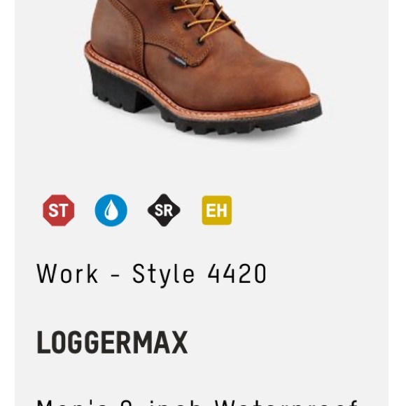 NIB Red Wing Shoes Loggermax boots men’s size 9 - Picture 2 of 7